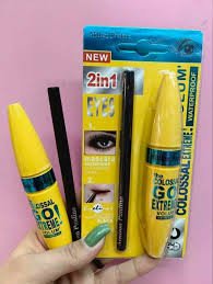 Iman of Noble Go Extreme Volume Mascara & Eyeliner 2in1