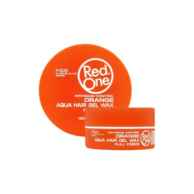 Red One Aqua Hair Wax Orange 150ml BJX-207-6