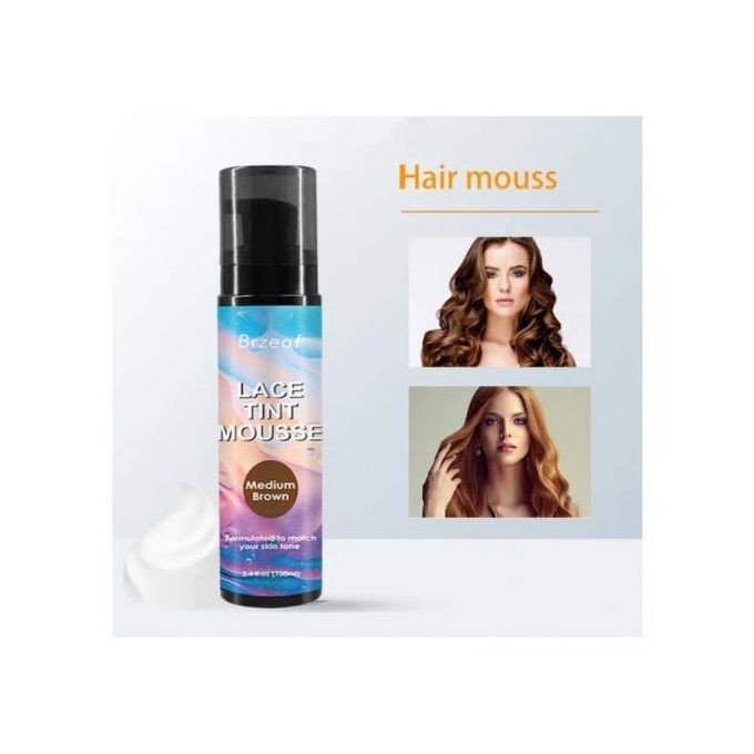 Kingeyes Lace Bond Mousse Medium Brown 100ml (RFG026)