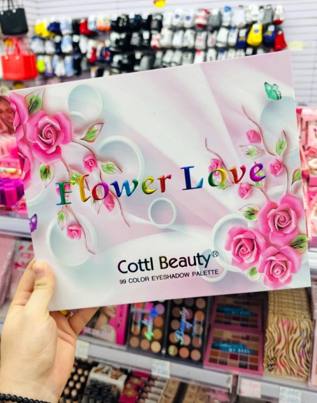 Palette maquillage Flower Love 99 couleurs - 6042