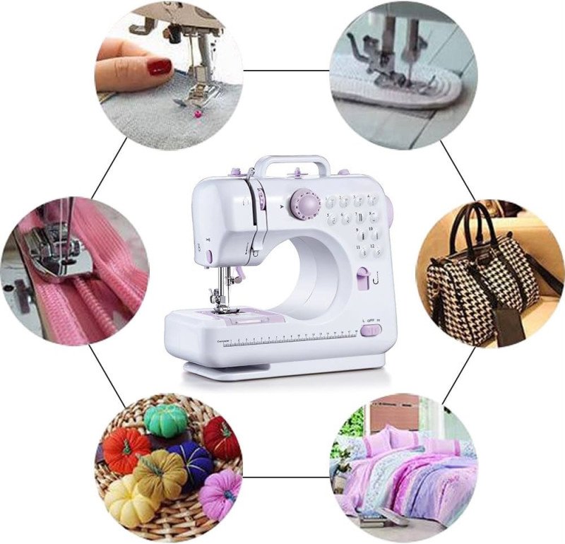 Mini Machine A Coudre Multifonction SM-505A (FRJ0500)