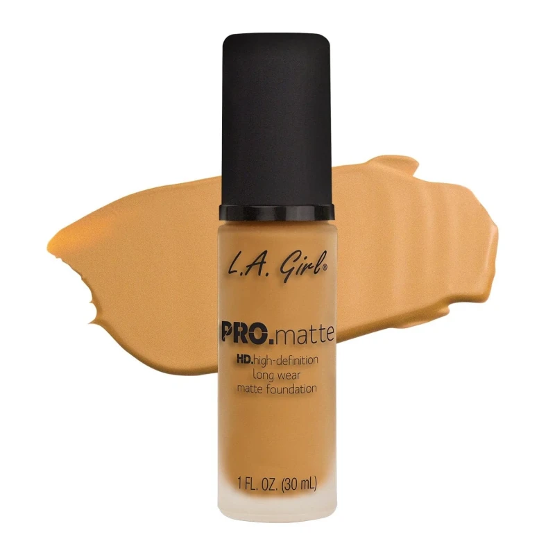 LA Girl Foundation matte Soft Honey :GLM677