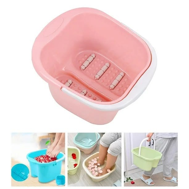 Baignoire De Pieds Portable A Roulette -XJP0502