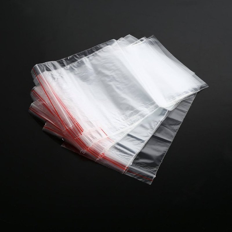 Petit Sac En Plastique Transparent Baggy (100pcs)