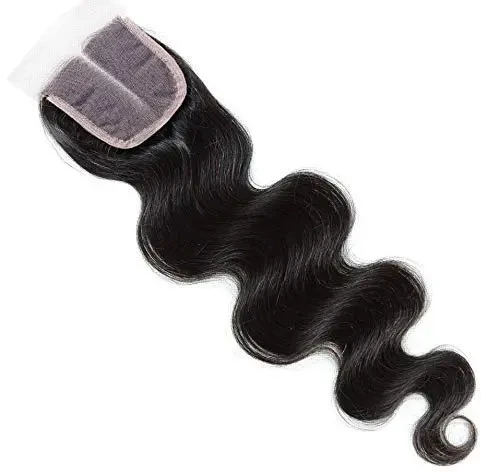 HD Lace 4x4 Lace Closure Wig (Cheveux Noir)