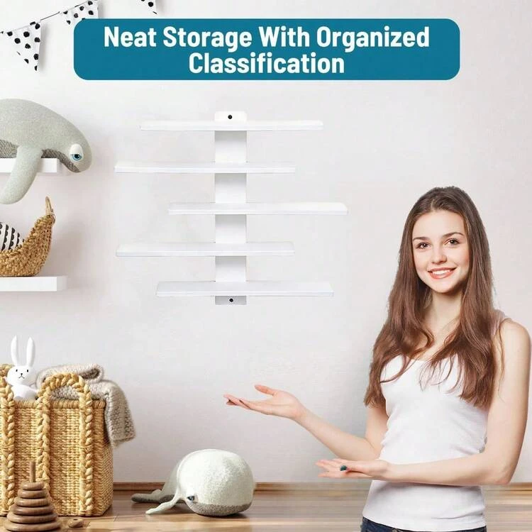 Petite Etagere Murale Blanche