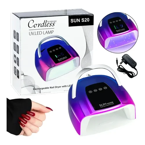 Cordless UV Led Lamp Rechargeable - S20