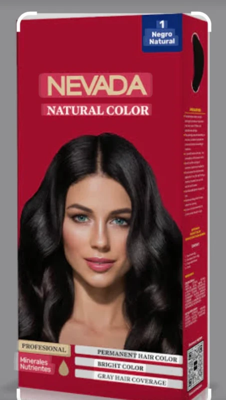 Nevada Permanant color bright hair black