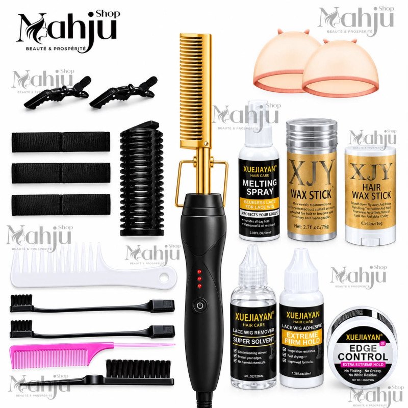 kit Coiffure Et Entretien Pour Perruques _ MFGJTZ009-Q1