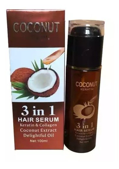 Coconut Keratin 3In 1  Hait Serum