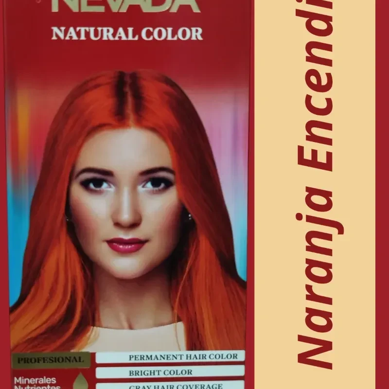 Nevada Permanant Hair Color - Naranja Encendido