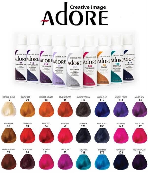 Adore Hair Color Semi-Permanent