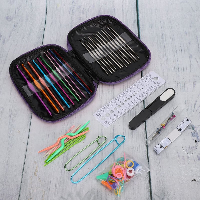Kit Aiguilles Crochet Pour pull à Tricoter - GZTZ0500