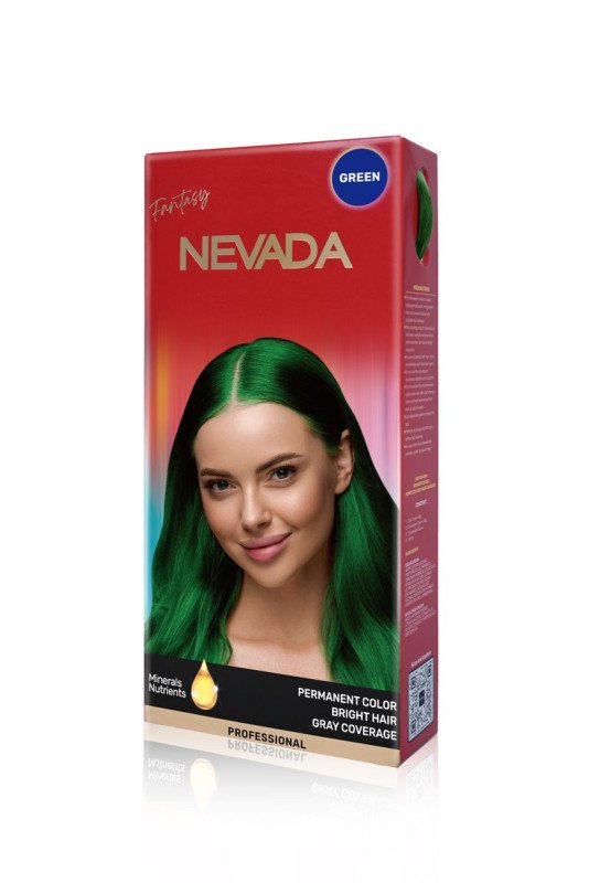 Nevada Permanant Hair Color - verde