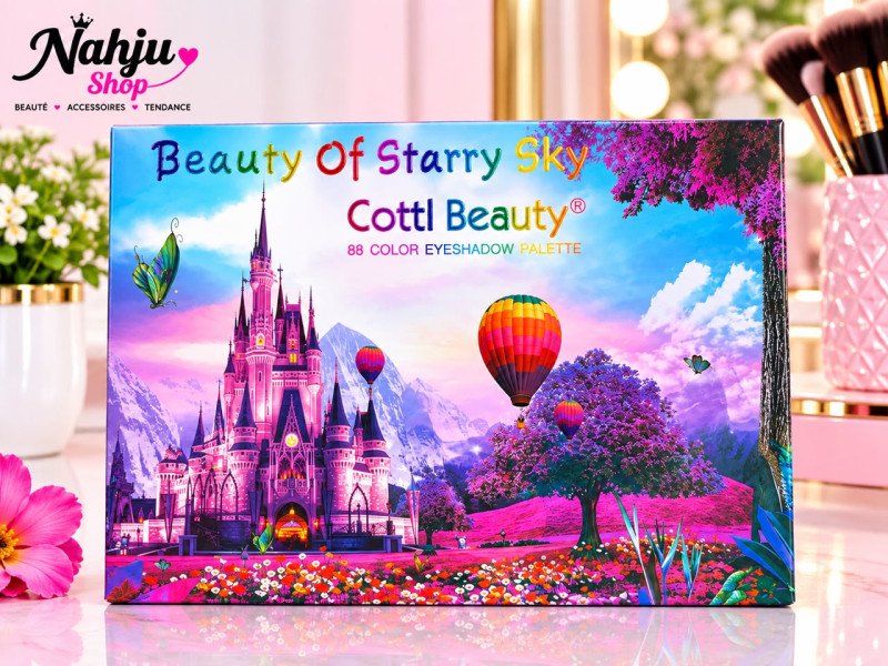Palette maquillage Beauty Of Starry SKy 88 couleurs - 6045